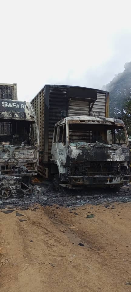 Ituri: Attaque cette nuit aux environs de Komanda, des morts, des enlevés et des véhicules incendiés