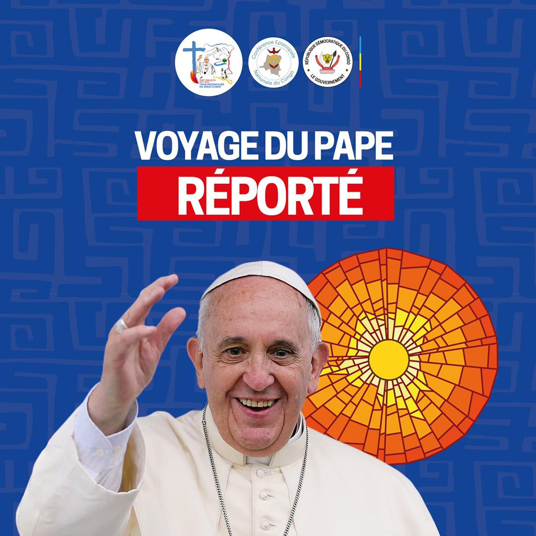 Report de la visite du pape à Goma: le diocèse délocalise la messe de ce dimanche sur le Site de Chegera