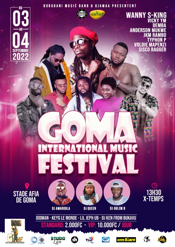 Goma : Un festival de musique projeté pour des raisons humanitaires