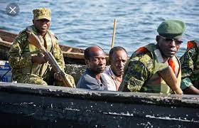 Nord-Kivu : Libération de 24 pêcheurs congolais, par la marine Ougandaise