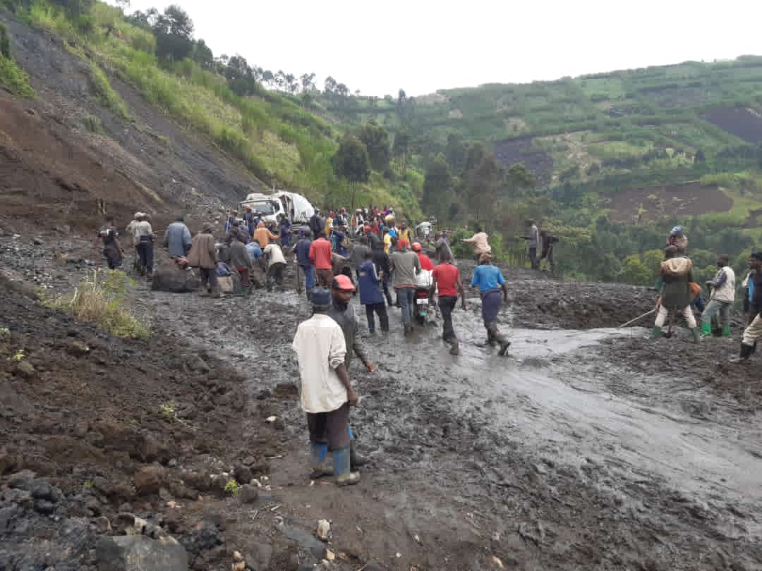 Masisi: Un éboulement de terre fait 2 morts, 2 blessés graves et plusieurs disparus à Kitsule
