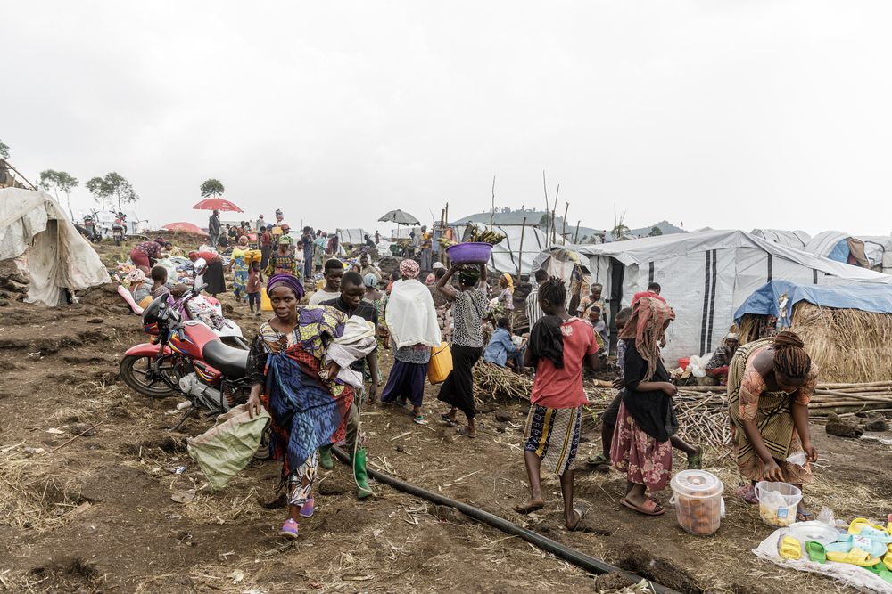 Goma : Plus de 7000 familles prises en étau entre la violence et le choléra à Bulengo, (MSF)