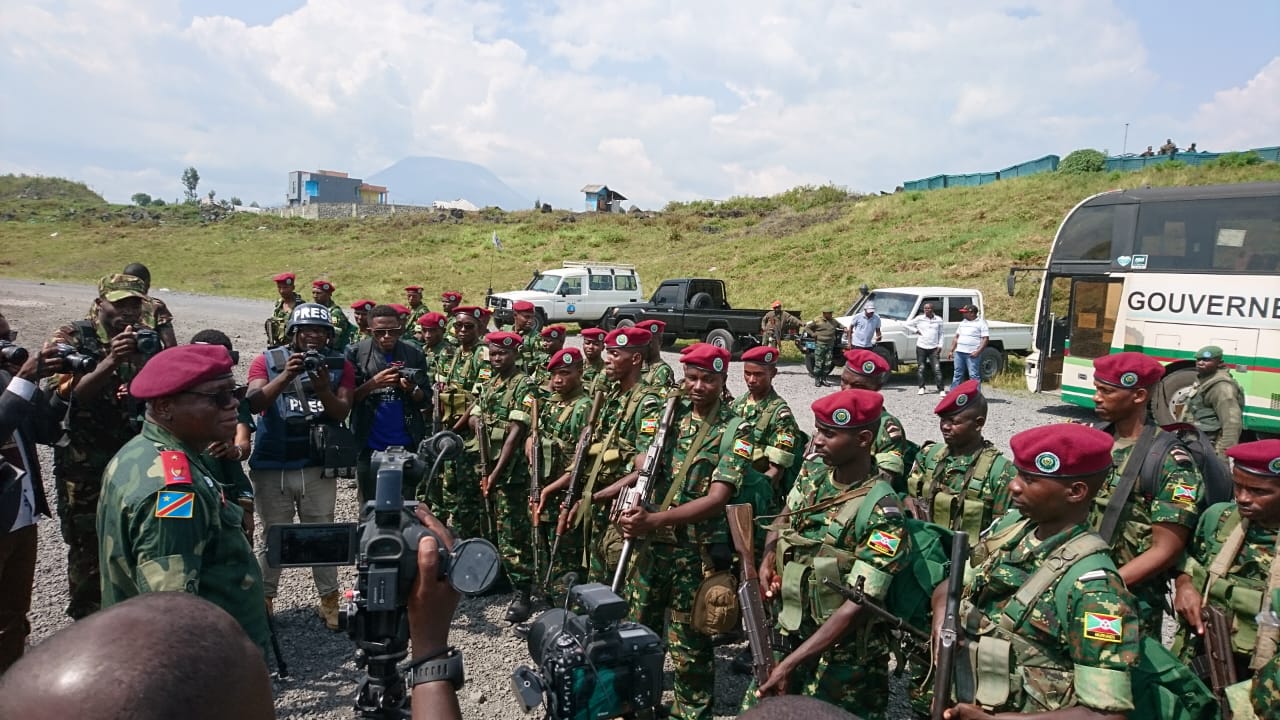 Guerre du M23: Des soldats Burundais sont arrivés à Goma dans le cadre de la force de l’EAC
