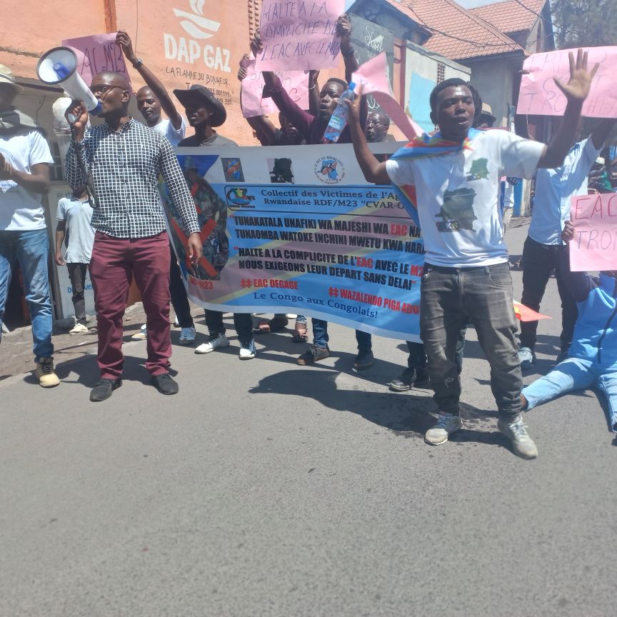 Nord-Kivu : Contre la force de l’EAC, des manifestants gazés à Goma ce mercredi