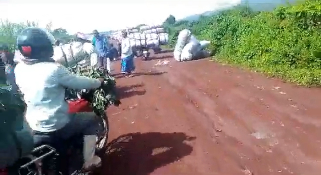 Guerre du M23 : Le calvaire des usagers de la route Goma-Rutshuru, via Kibumba