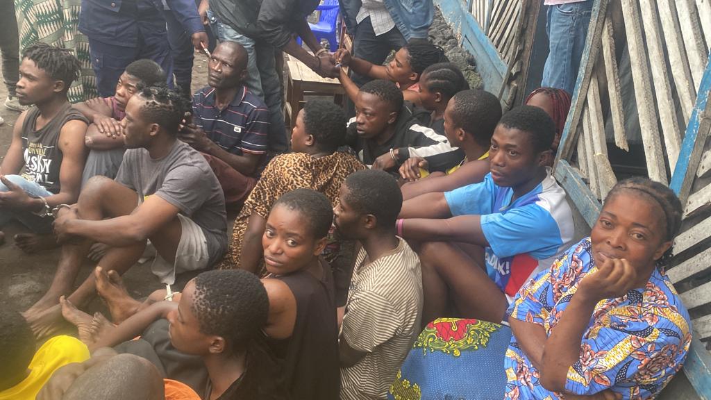 Coup de filet à Nyiragongo : Arrestation de 20 criminels armés par les forces de sécurité