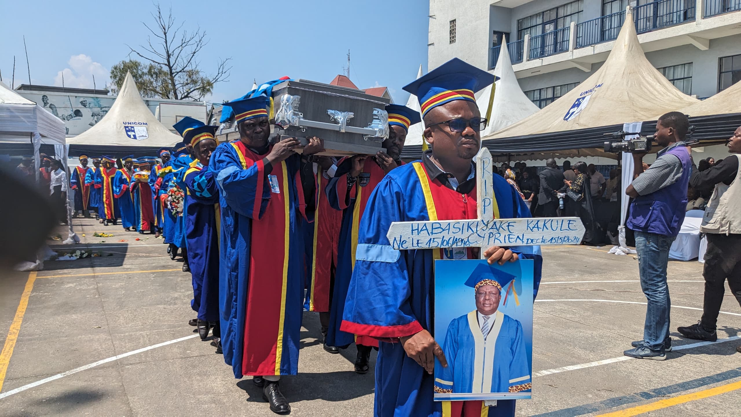 Nord-Kivu: Les derniers hommages rendus au Professeur Cyprien Habasikiyake par l’Université de Goma