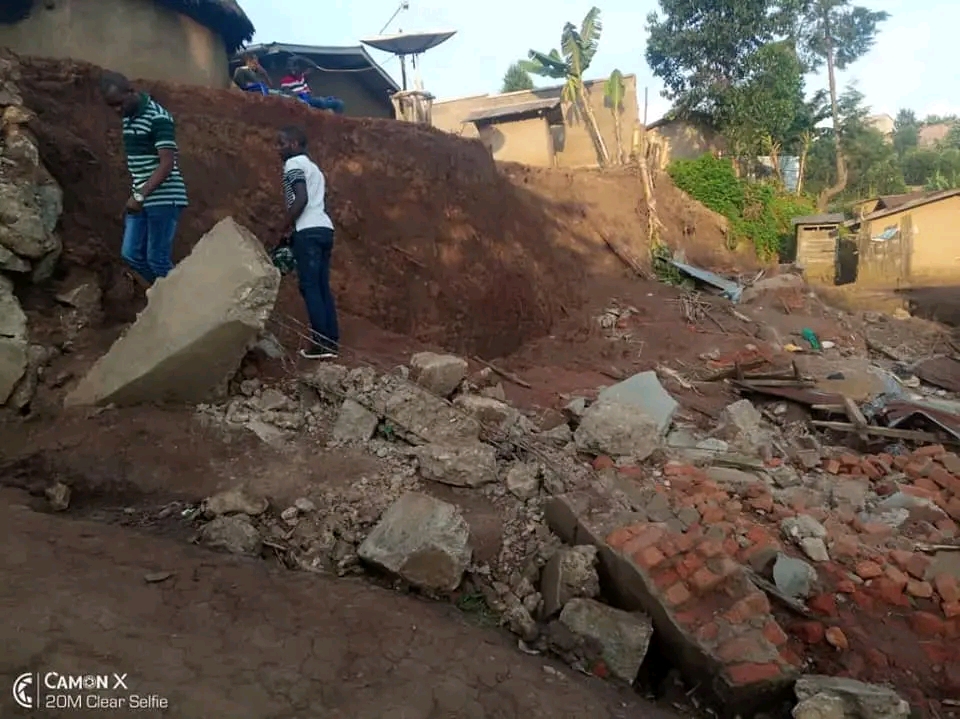 Butembo: Deux morts à la suite de l&rsquo;effondrement d&rsquo;un mur