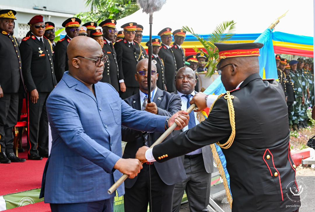 RDC : Le Lieutenant-Général Banza Mwilambwe Jules prend officiellement la commande de l&rsquo;armée
