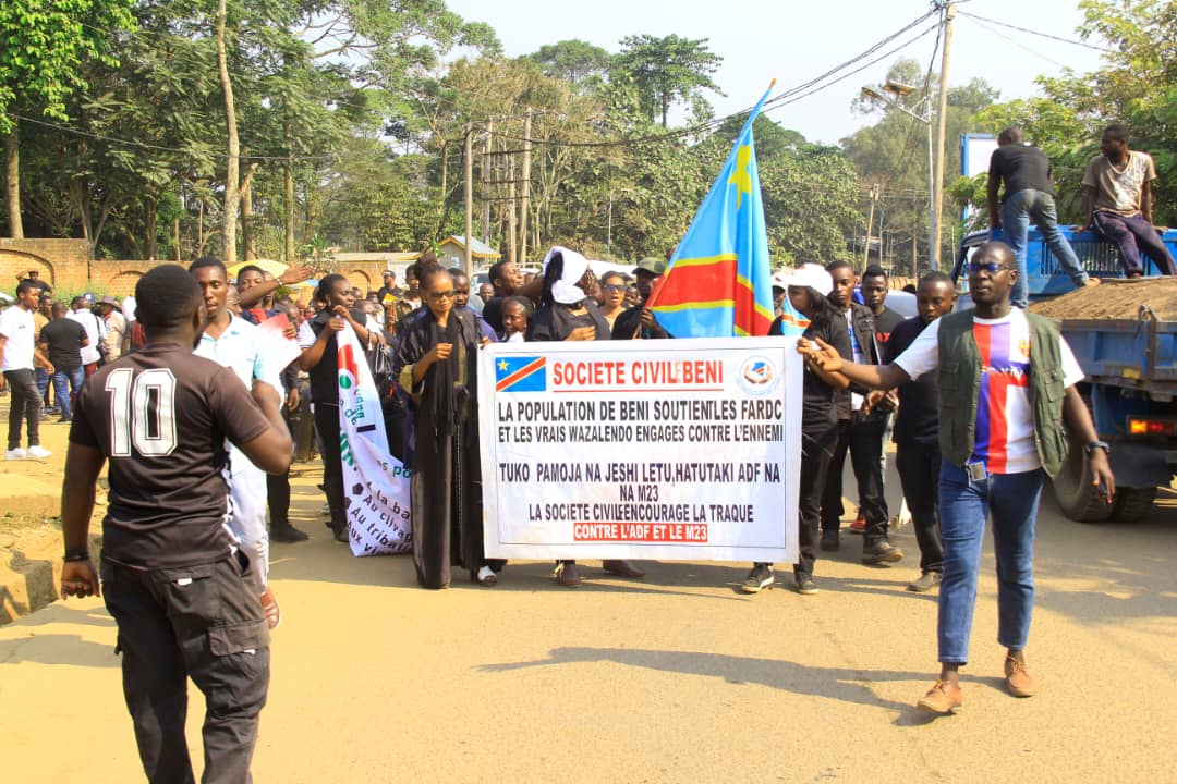 Nord-Kivu: La société civile de Beni propose la formation ad-hoc des jeunes et ex-combattants comme force d&rsquo;appui aux FARDC et Wazalendo pour combattre les M23