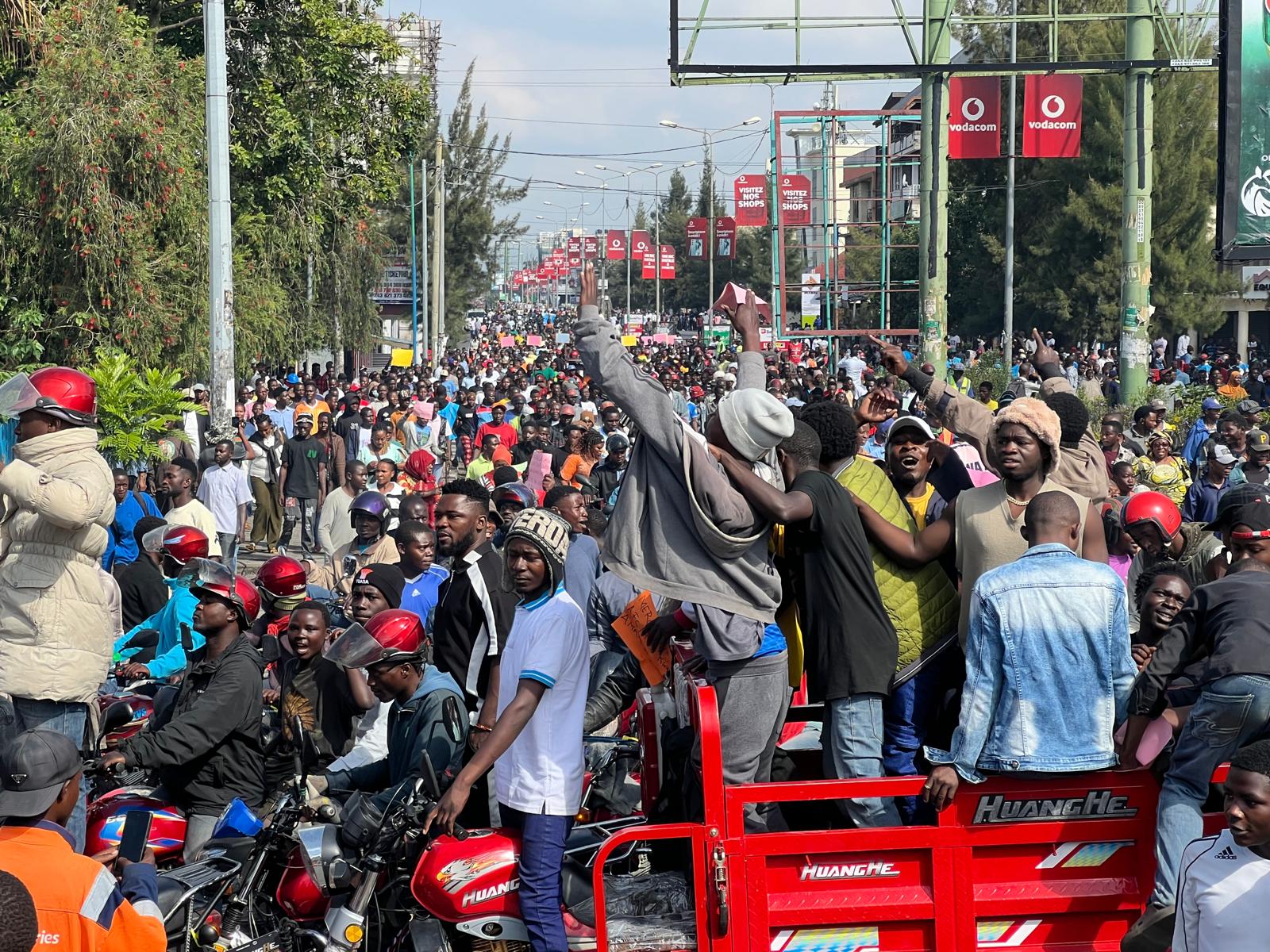 RDC : Kinshasa dénonce les manifestations forcées organisées par l’AFC-M23