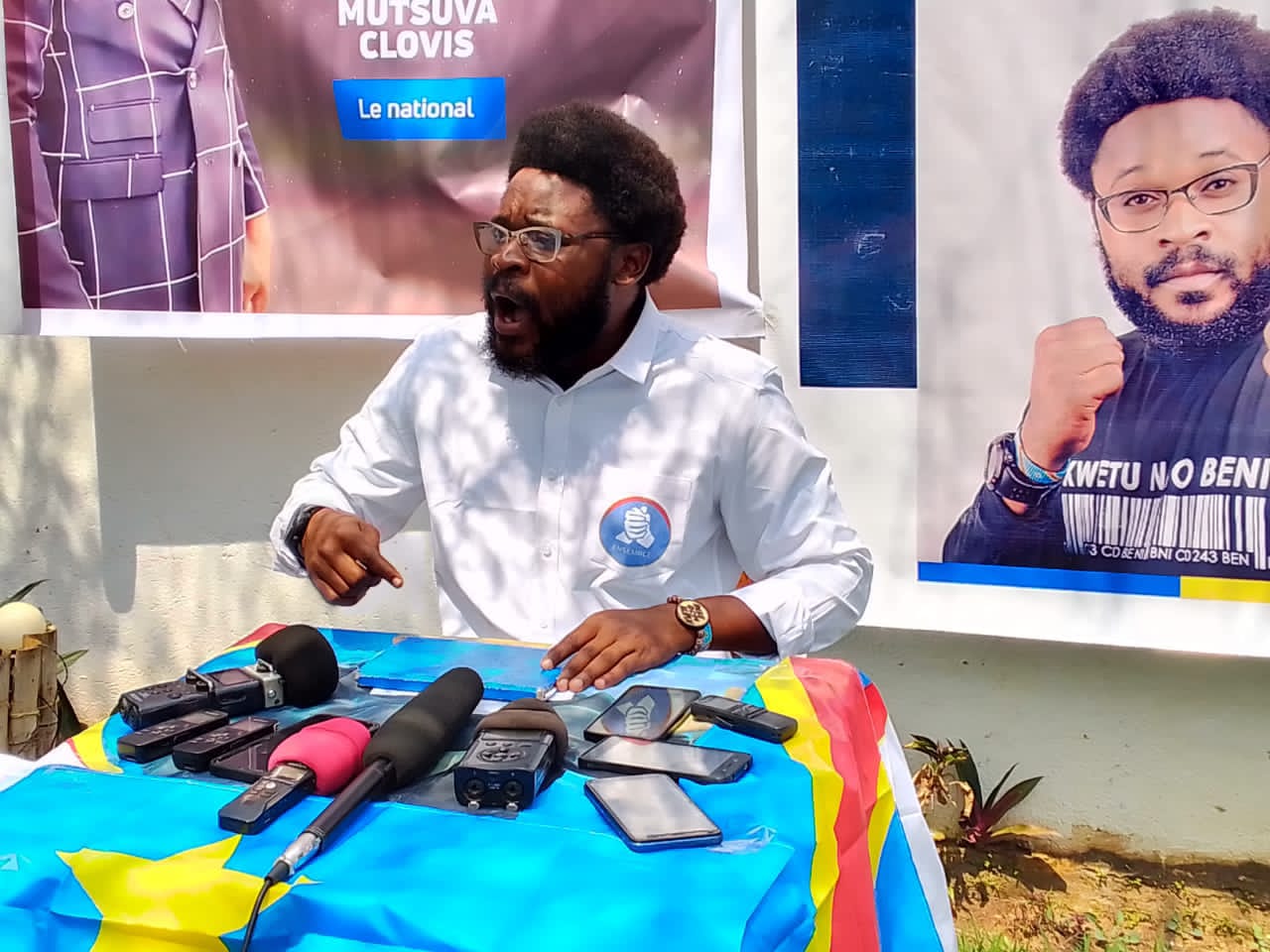 Nord-Kivu : La Ligue des Jeunes d&rsquo;Ensemble pour la République exige la libération immédiate de Clovis Mutsuva