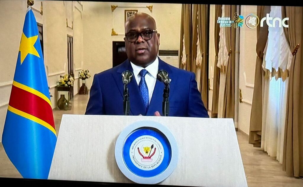 Dialogue national : Félix Tshisekedi exclut les acteurs armés et ceux « qui agissent au service d’une puissance étrangère »