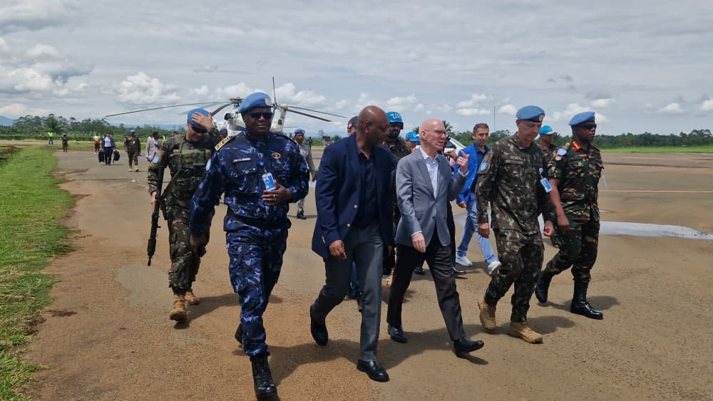Nord-Kivu : le patron de la MONUSCO réaffirme son engagement ferme à protéger les civils et met en avant la coopération FARDC-Casques bleus