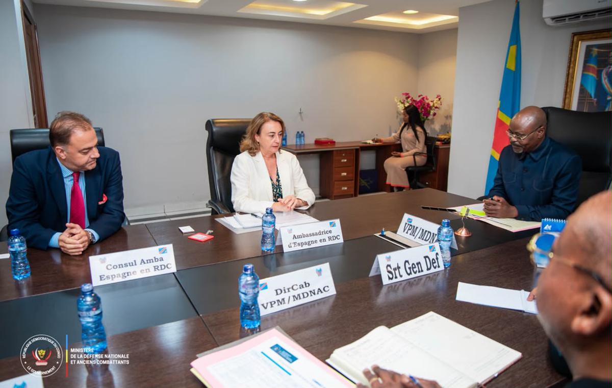 RDC-Espagne : Madrid va appuyer la formation d’unités spéciales des FARDC et la sécurisation des espaces aérien et fluvial